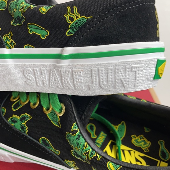 Vans Era Pro Skate Junt collection black green white exclusive - Picture 9 of 12